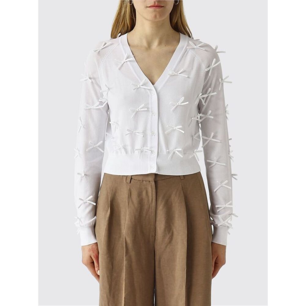 Meimeij Women Meimeij Viscose Cardigan With Bows